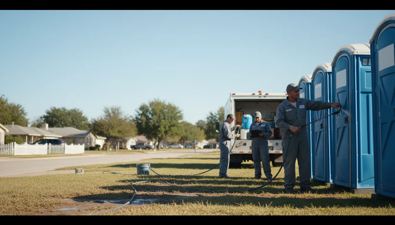 Long-Term Portable Toilet Rental in Olmito, TX near me